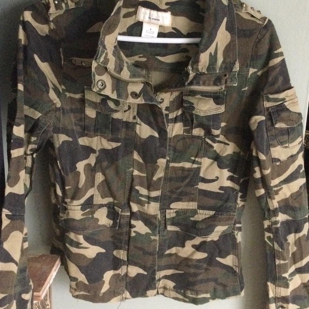 Army camouflage jacket